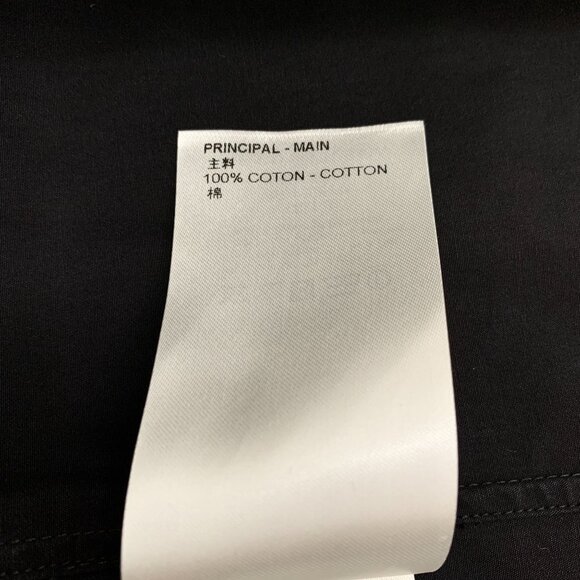 Louis Vuitton Black Cotton Long-Sleeved Single-Breasted Shirt With Pocket Logo L - Picture 4 of 8